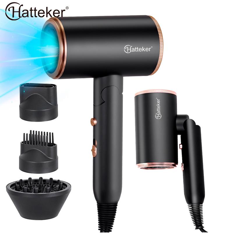 Secador de Cabelo Dobrável 220V de Alta Potencia 3200W com Secagem
