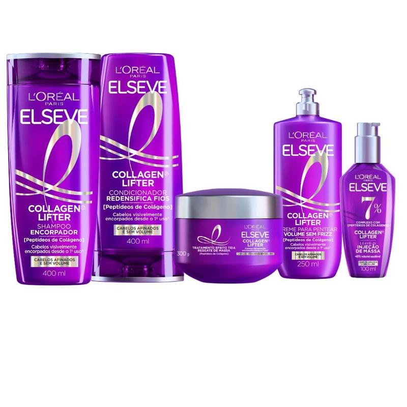 Elseve Collagen Lifter Kit Completo Efeito Mega Hair
