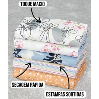 Kit 5 Lençois Casal Estampado Com Elastico Avulso