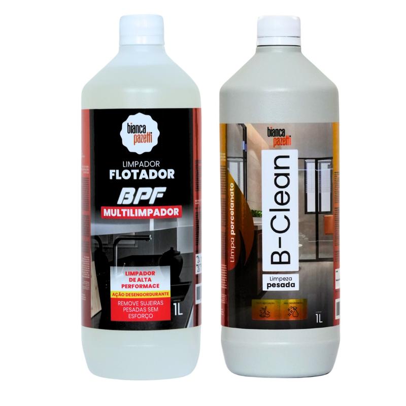 Kit BPF Flotador Multiuso + B-Clean Detergente Limpa Todo Tipo