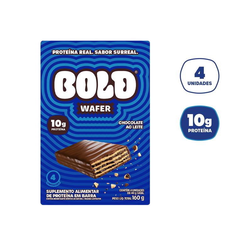 Bold wafer chocolate ao leite 40g