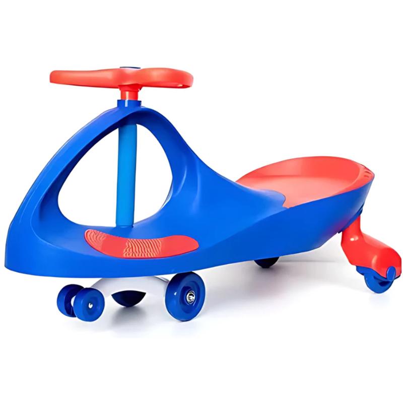 Carrinho Rolimã Infantil Volante 360° Leds nas Rodinhas Suporta 100Kg